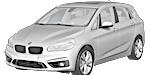 BMW F45 C120E Fault Code